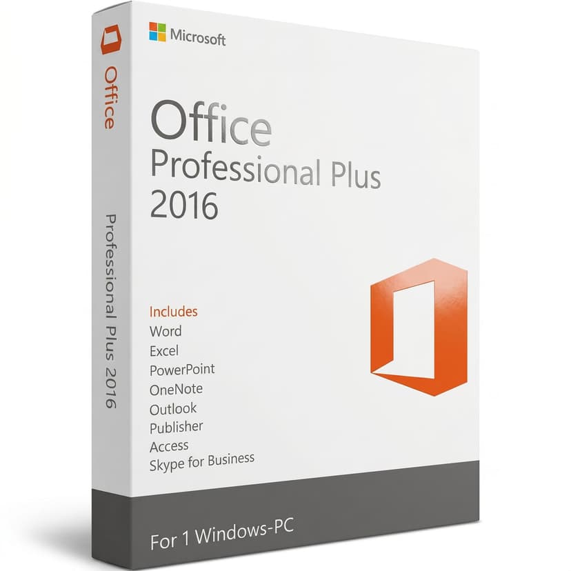 Bản Quyền Microsoft Office 2016 Professional Plus vĩnh viễn