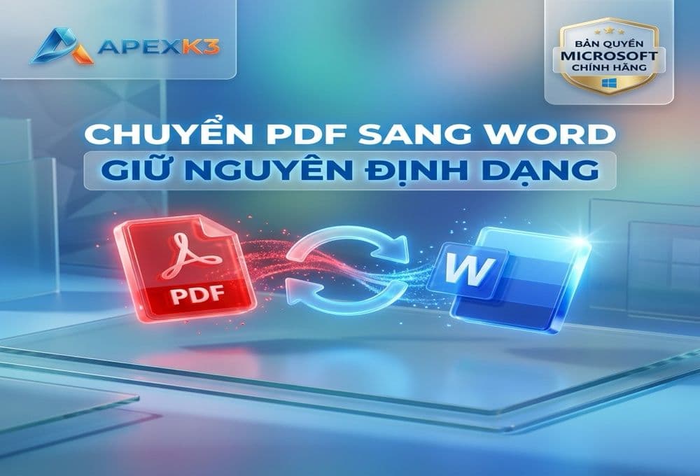 Chuyển PDF Sang Word Không Lỗi Font Và Chỉnh Sửa PDF