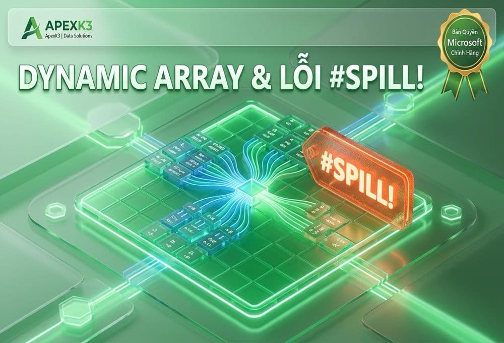 Mảng Động Trong Excel Là Gì Và Cách Sửa Lỗi #SPILL