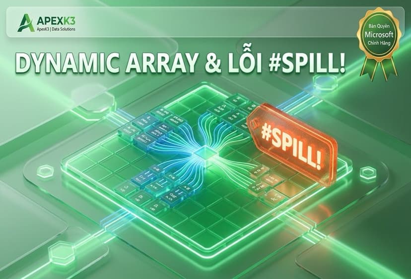 Mảng Động Trong Excel Là Gì Và Cách Sửa Lỗi #SPILL