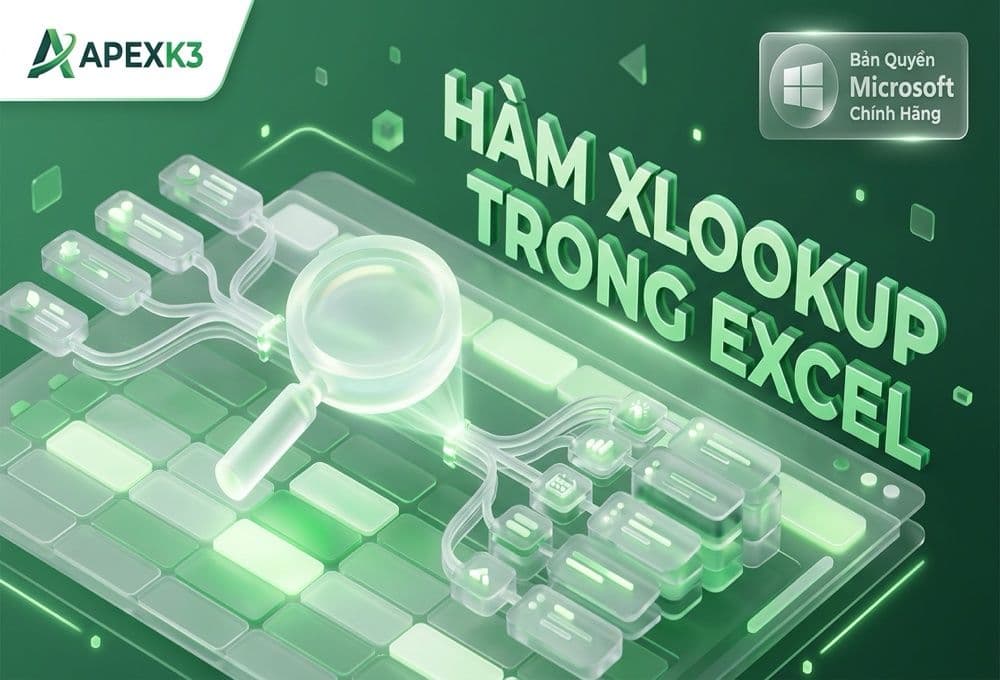 Hàm XLOOKUP Trong Excel: Cách Dùng Và Nhiều Điều Kiện