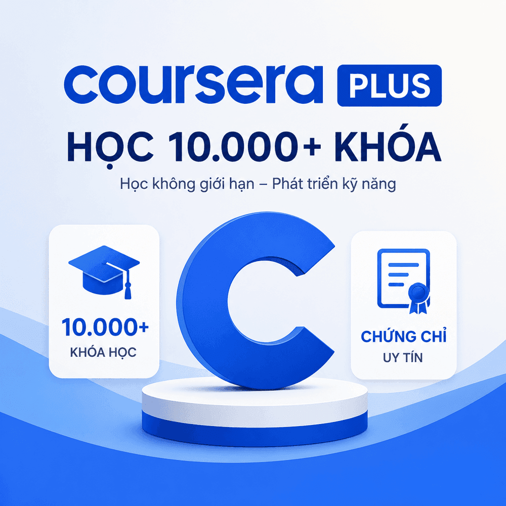 Coursera Plus Chính Chủ Giá Rẻ