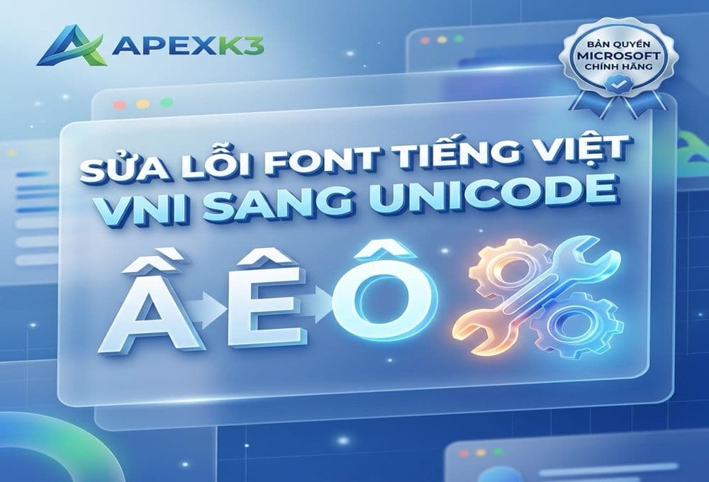 Lỗi Font Tiếng Việt Trong Word: Chuyển VNI Sang Unicode