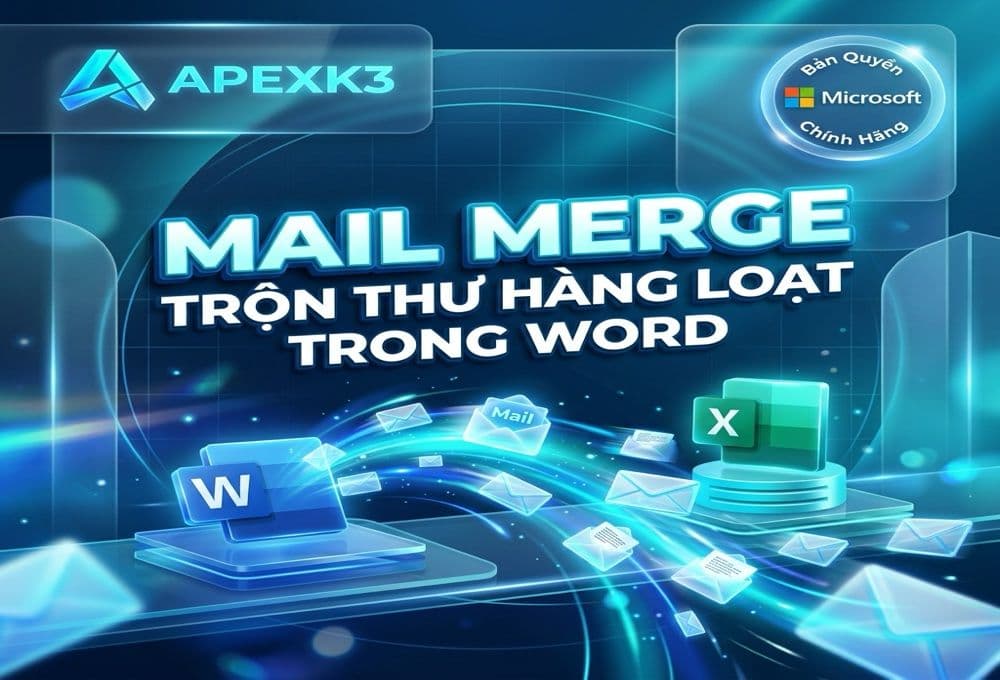 Mail Merge Trong Word: Trộn Thư Và Sửa Lỗi Định Dạng Số