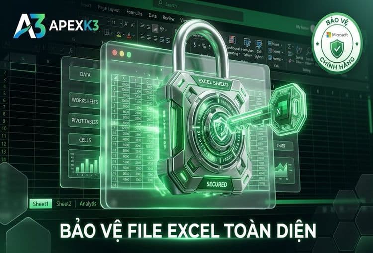 Bảo Vệ File Excel: Đặt Mật Khẩu Và Khóa Vùng Chỉnh Sửa