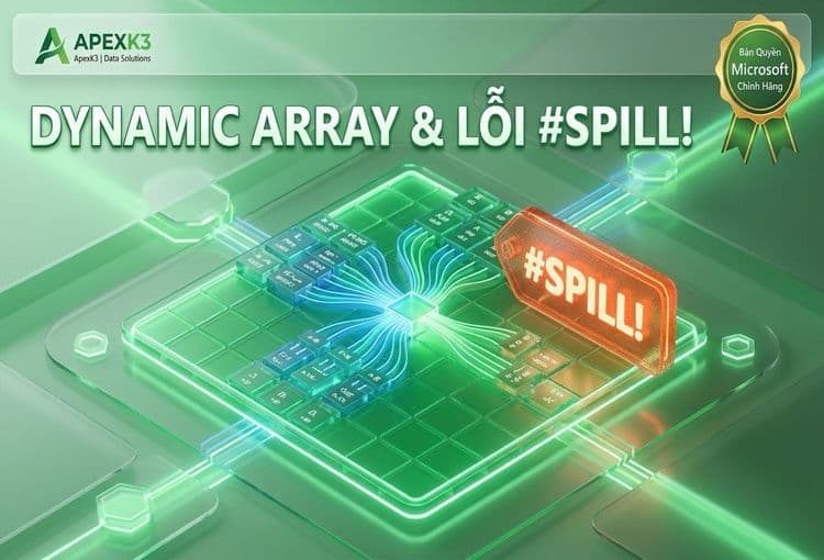 Mảng Động Trong Excel Là Gì Và Cách Sửa Lỗi #SPILL