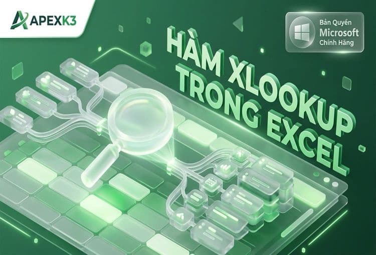 Hàm XLOOKUP Trong Excel: Cách Dùng Và Nhiều Điều Kiện