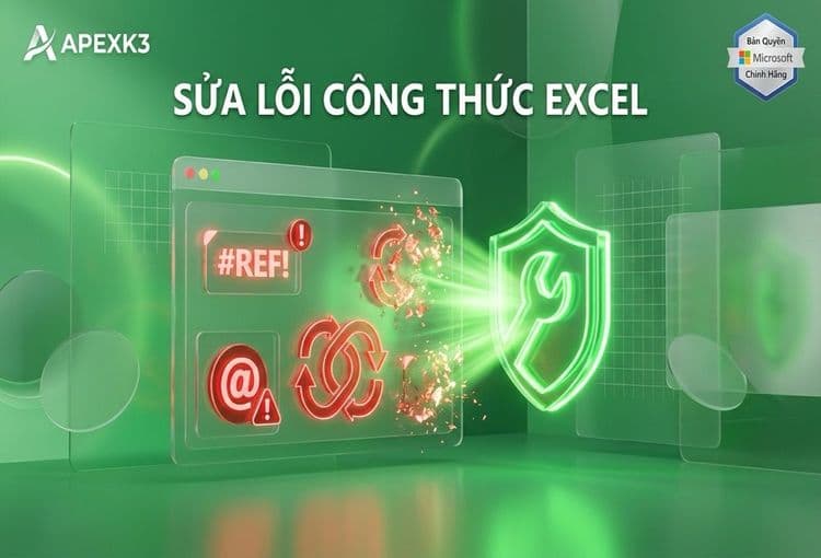 Lỗi #REF!, Tham Chiếu Vòng Và Dấu @ Trong Công Thức Excel