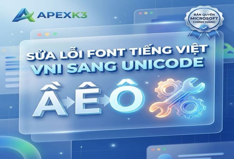 Lỗi Font Tiếng Việt Trong Word: Chuyển VNI Sang Unicode