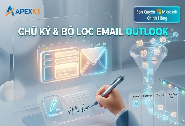 Tạo Chữ Ký, Quy Tắc Lọc Email Và Hộp Thư Ưu Tiên Outlook