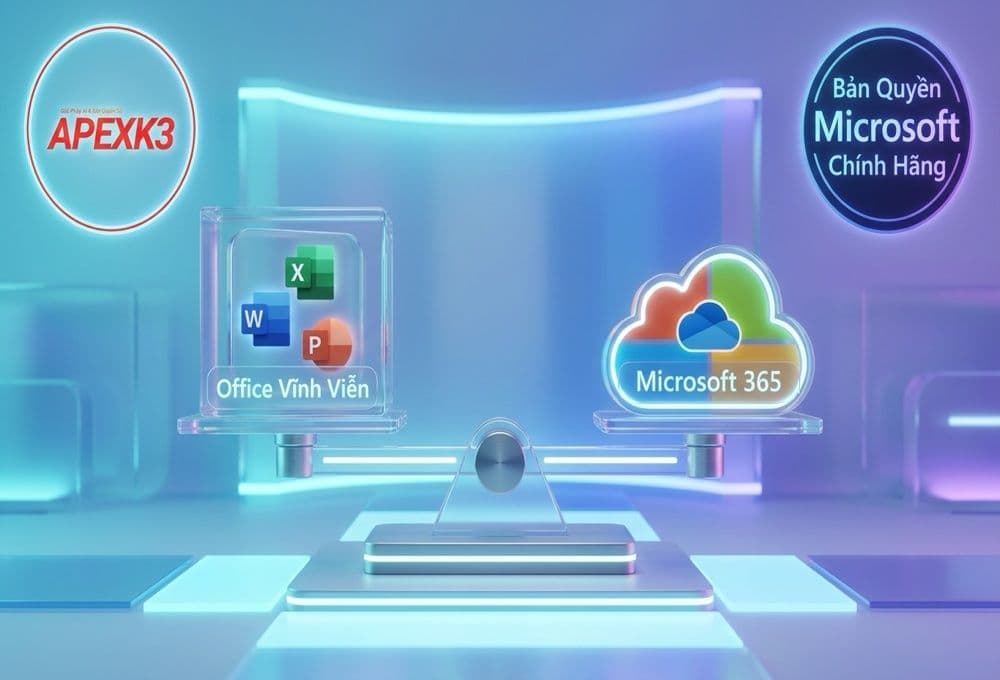 Nên Mua Office Vĩnh Viễn Hay Microsoft 365? So Sánh Chi Phí
