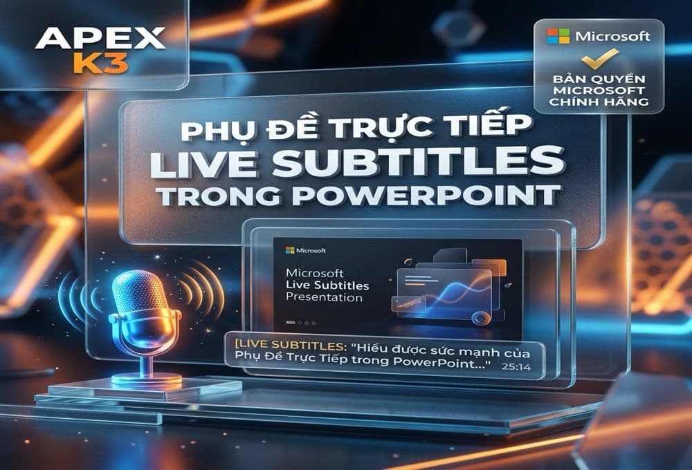 Phụ Đề Trực Tiếp Trong PowerPoint: Cách Bật Và Lưu Ý