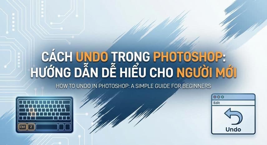 Cách Undo trong Photoshop: Hướng dẫn dễ hiểu cho người mới