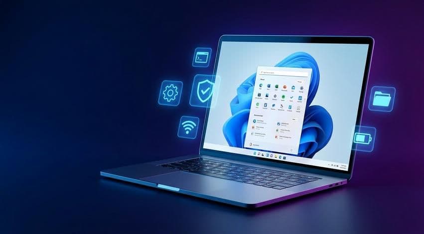 Cách gập màn hình laptop mà không tắt máy Win 10 đơn giản
