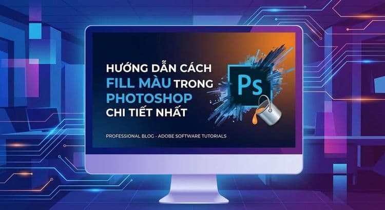 Hướng dẫn cách fill màu trong Photoshop chi tiết nhất